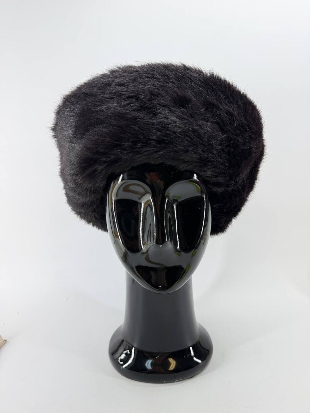 BEtmar New York Faux Fur Cossack Hat Black Winter Women's One Size